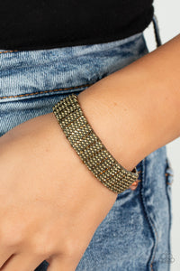 The GRIT Factor - Brass Bracelet